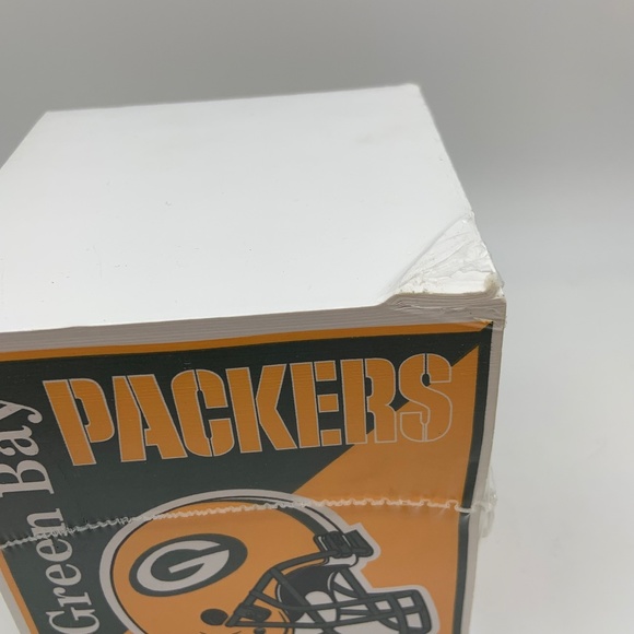 NFL Turner Green Bay Packers Team Cube Note Pad Writing Paper Cube Sealed - Picture 6 of 11